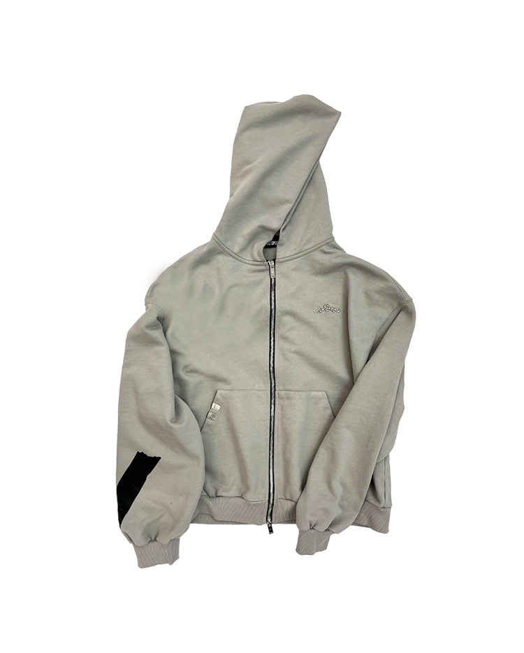 ALLDAY ZIP UP HOODIE - SAND BEIGE : PACOSPLY