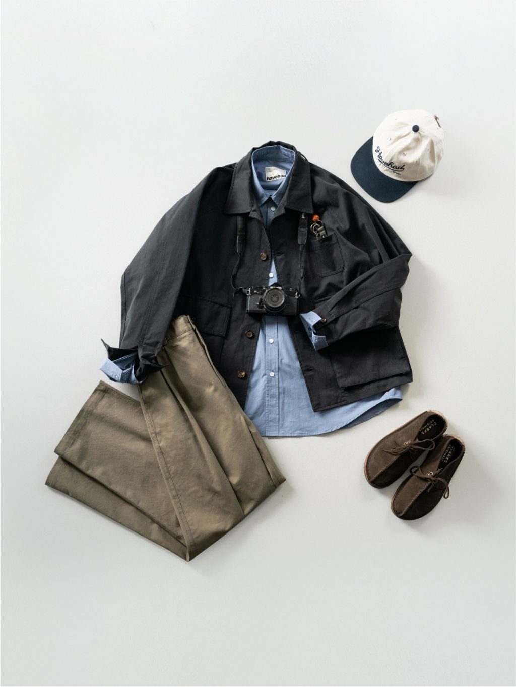 [タグ付] havehad City Worker set-up L (A2) City Worker Club Jacket (Navy) | Havehad