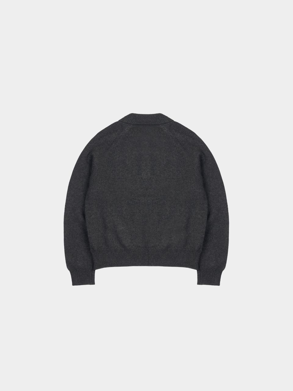 トップス havehad Yak Wool Collar Knit (Charcoal) Yak Wool Collar Knit (Charcoal) : 해브해드 Havehad | 바른 도시