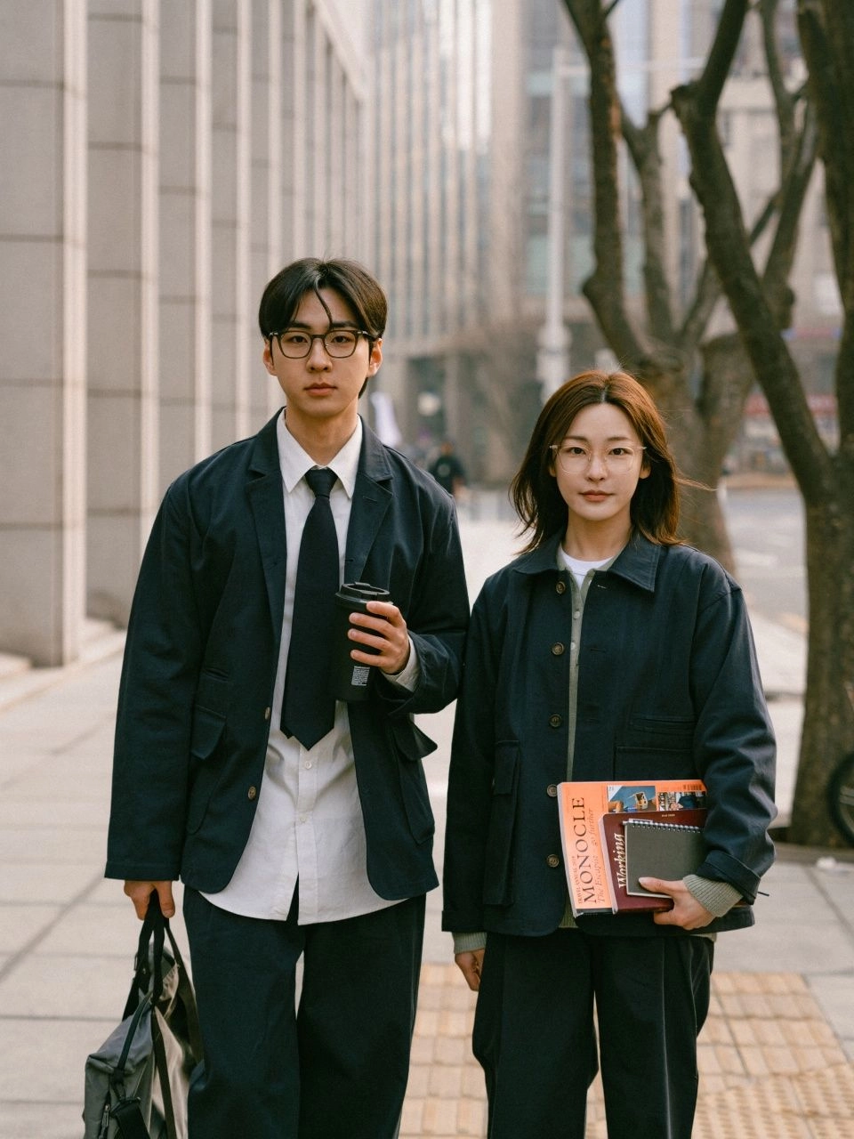 25ss City Worker Club Jacket (Navy) : 해브해드 Havehad | 바른 도시
