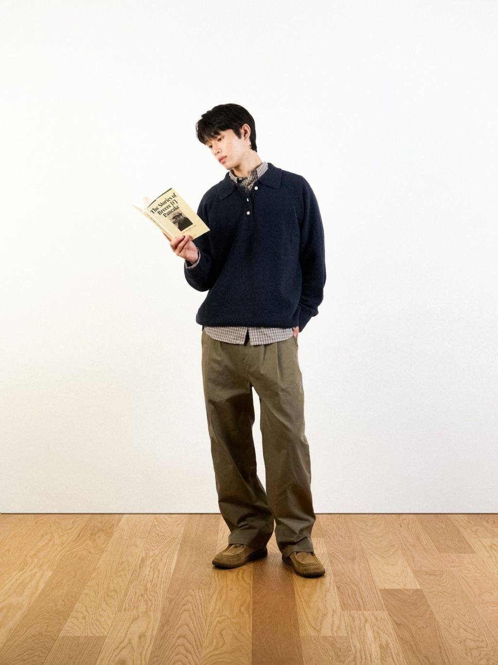 Yak Wool Collar Knit (Charcoal) : 해브해드 Havehad | 바른 도시