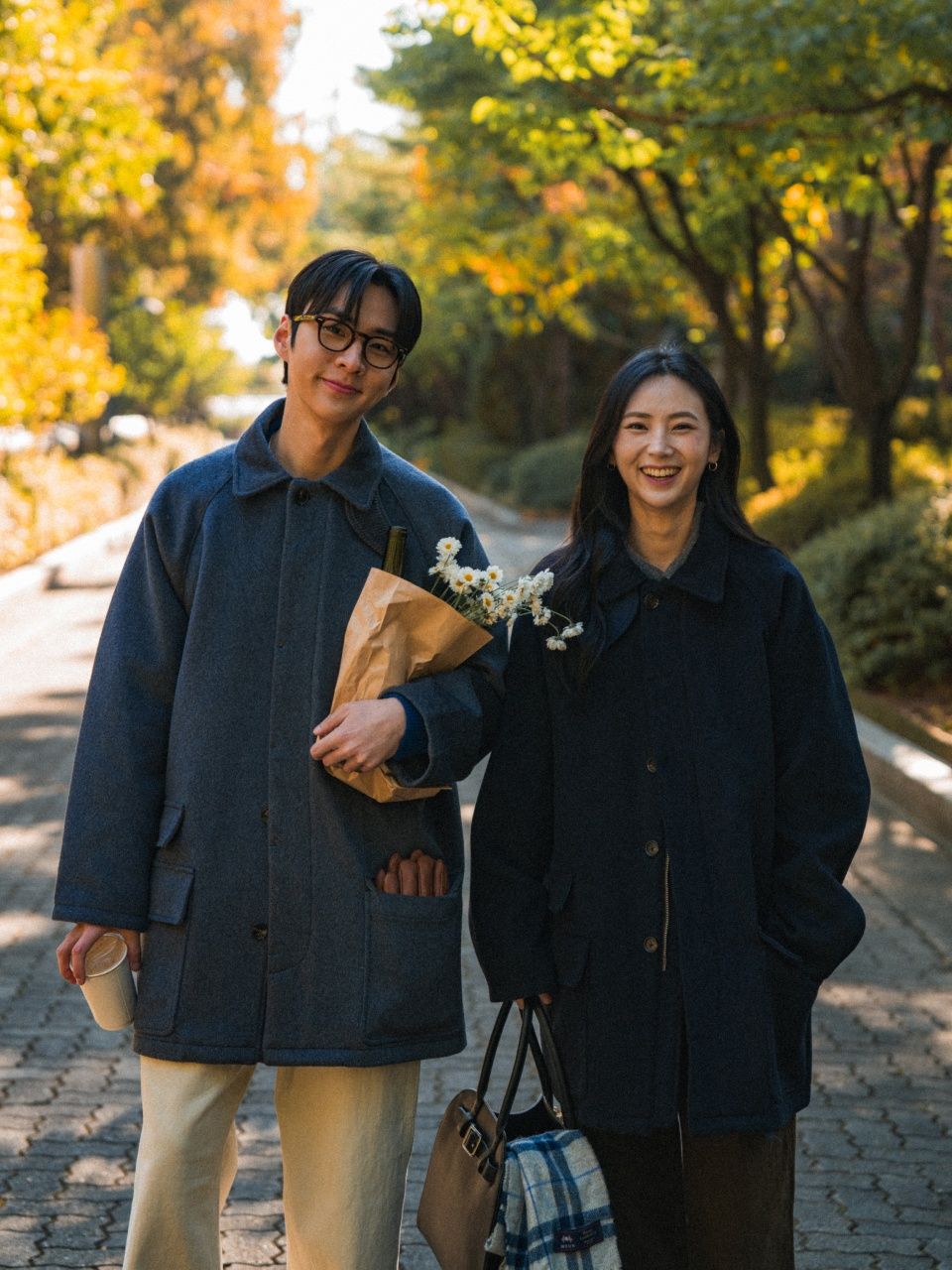 City Wool Half Coat (Navy) : 해브해드 Havehad | 바른 도시 생활 복장