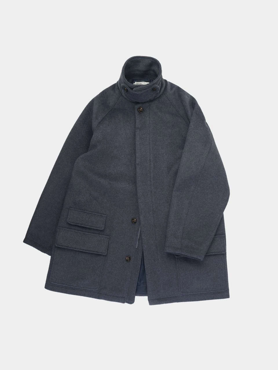 havehad City Wool Half Coat ハーフコート チャコール City Wool Half Coat (Charcoal) : 해브해드 Havehad | 바른 도시 생활
