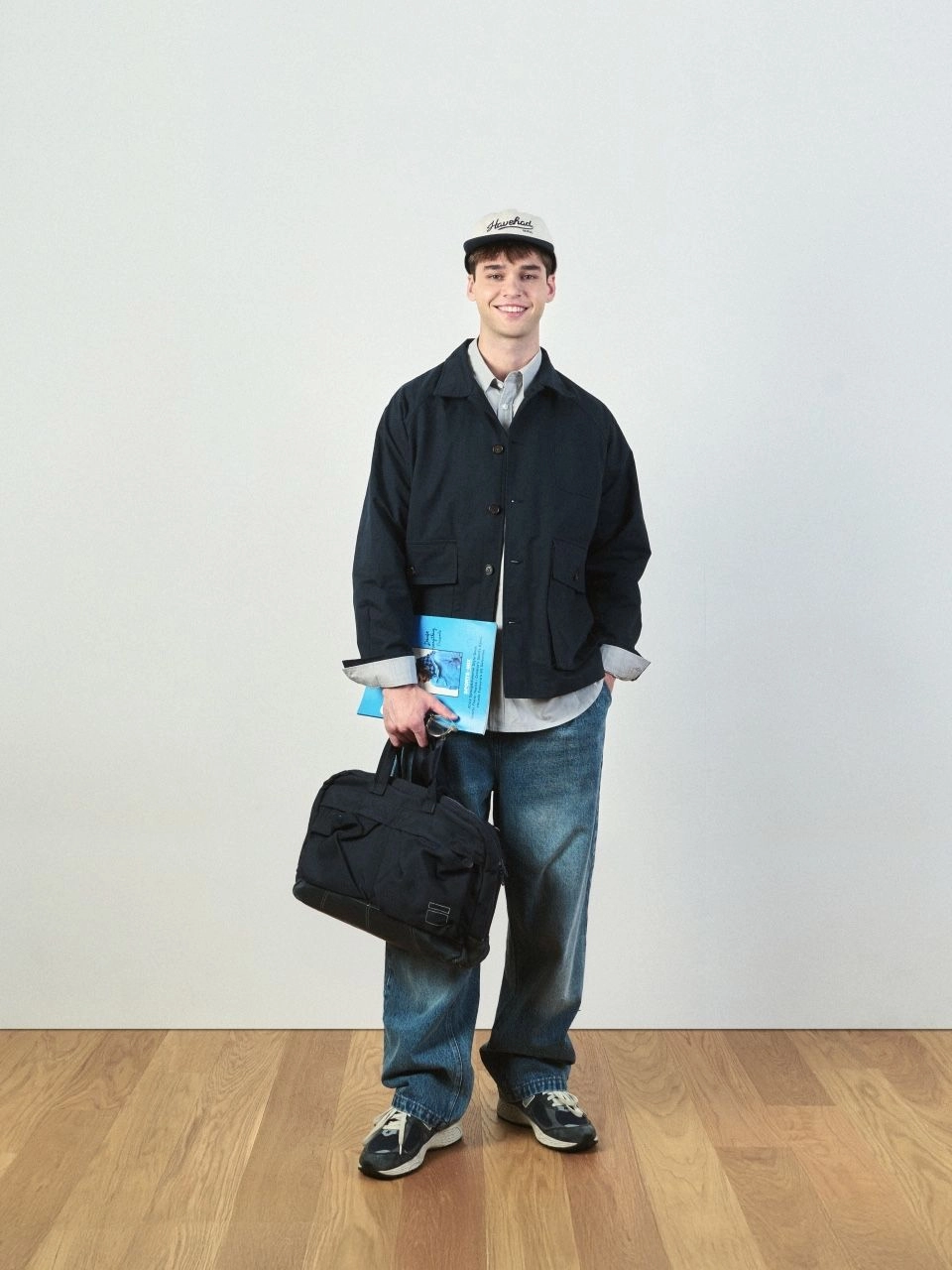 City Worker French Jacket (Navy) : 해브해드 Havehad | 바른 도시