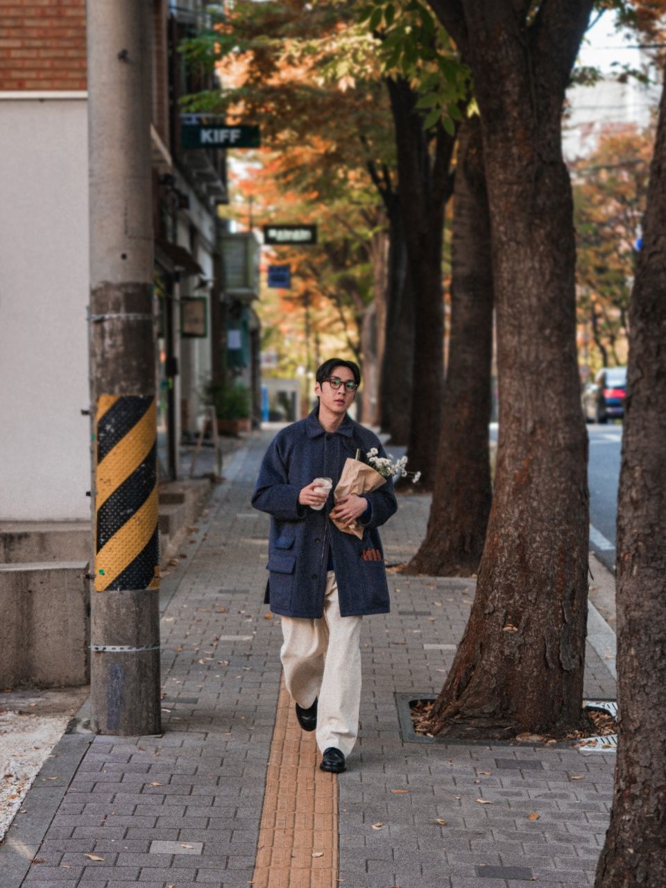 City Wool Half Coat (Navy) : 해브해드 Havehad | 바른 도시 생활 복장