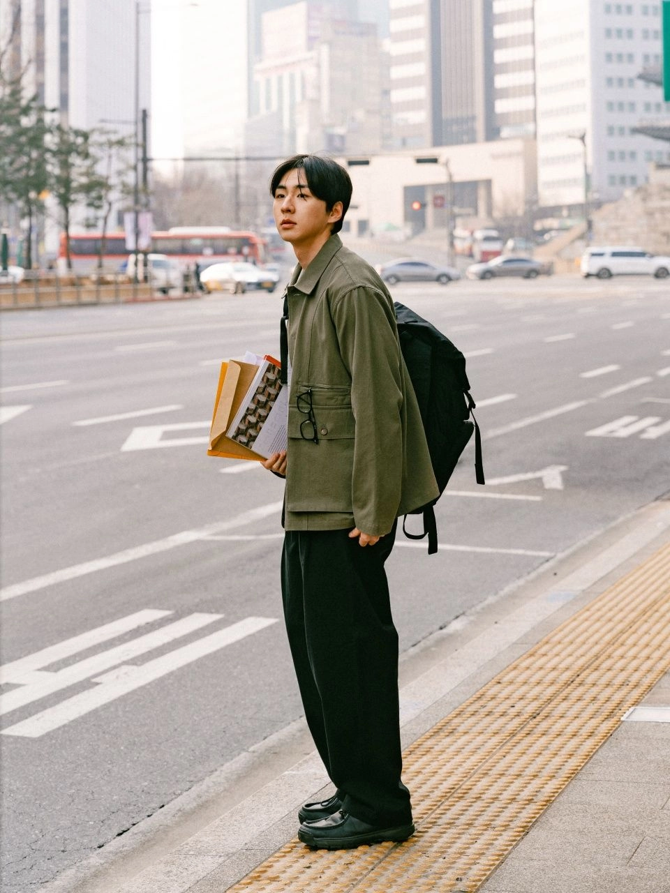 25ss City Worker French Jacket (Khaki) : 해브해드 Havehad | 바른