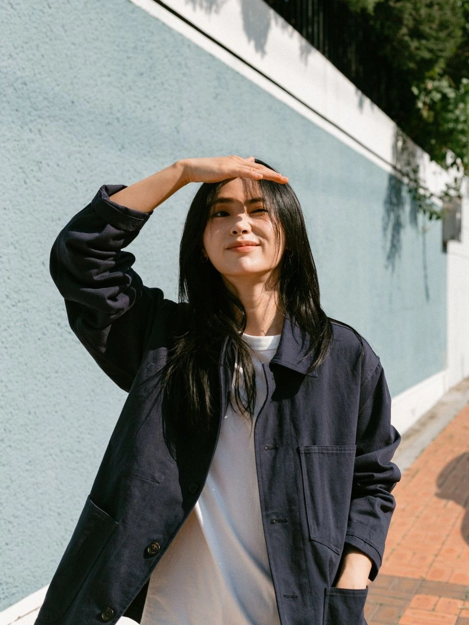 Set) French Work Jacket & Double Knee Denim : 해브해드 Havehad