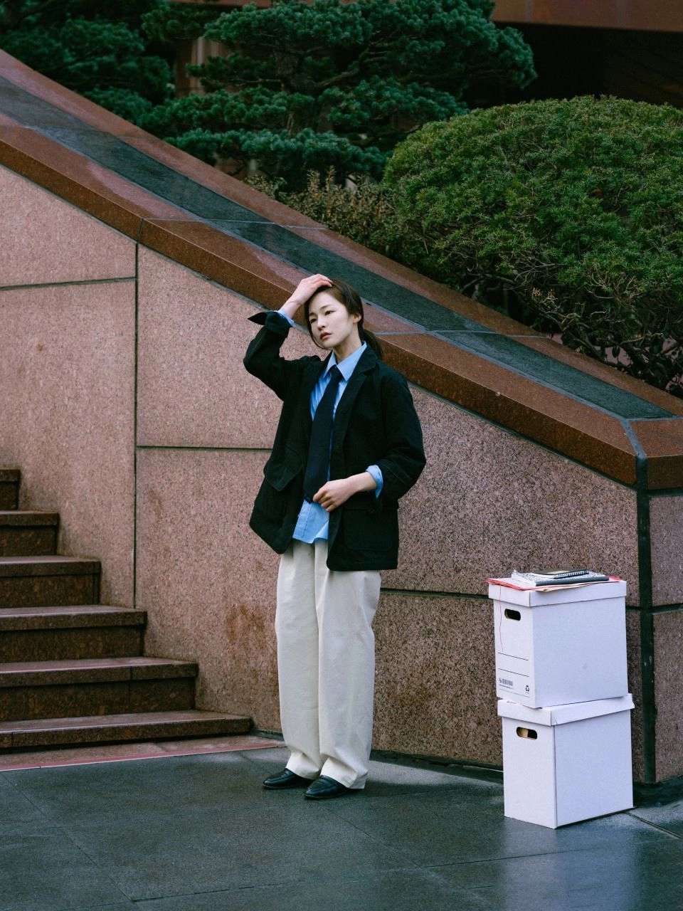 25ss City Worker Club Jacket (Navy) : 해브해드 Havehad | 바른 도시