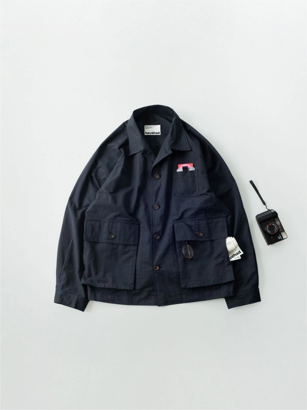 City Worker French Jacket (Navy) : 해브해드 Havehad | 바른 도시