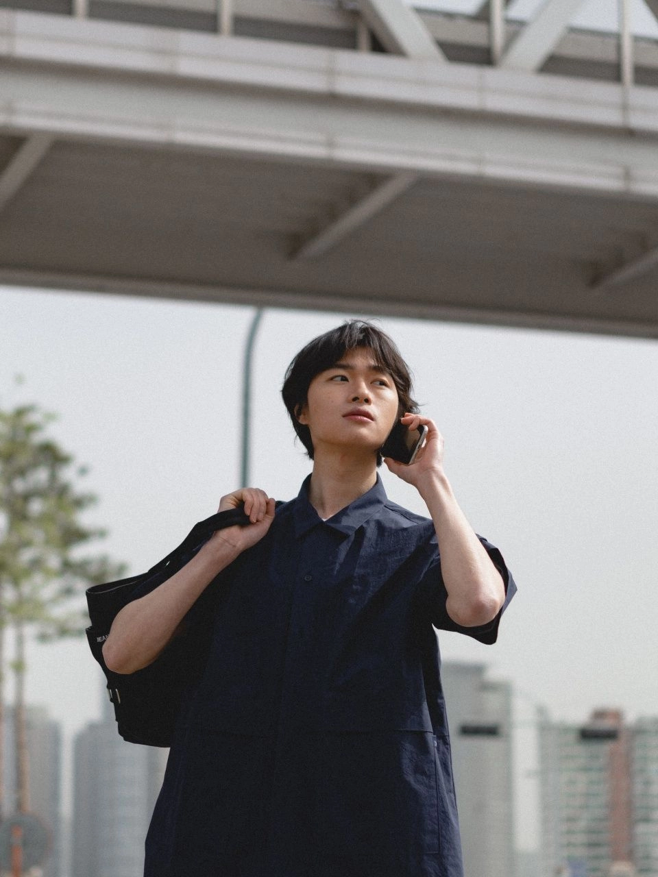 City Summer Easy Work Shirts (Navy) : 해브해드 Havehad | 바른 도시