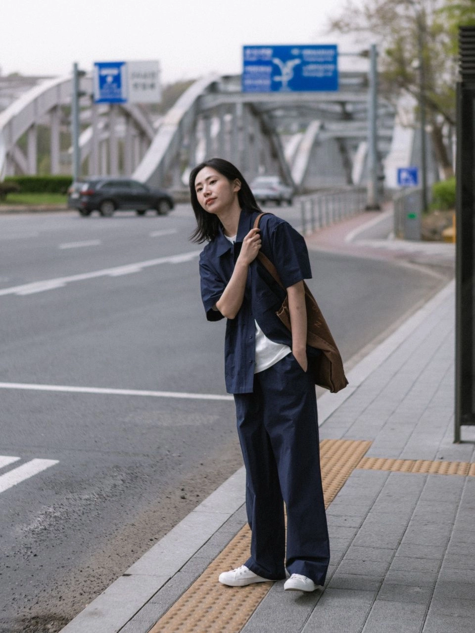 City Summer Easy Work Shirts (Navy) : 해브해드 Havehad | 바른 도시