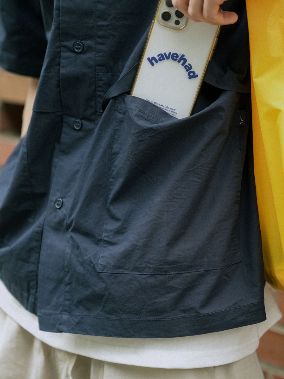 City Summer Easy Work Shirts (Navy) : 해브해드 Havehad | 바른 도시