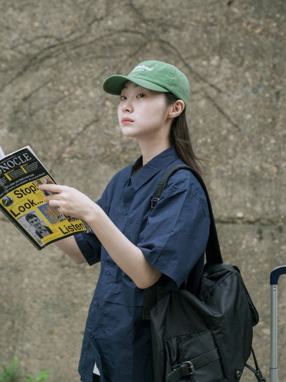 City Summer Easy Work Shirts (Navy) : 해브해드 Havehad | 바른 도시
