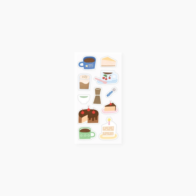 [Mini] Cafe sticker : kindablue 카인다블루