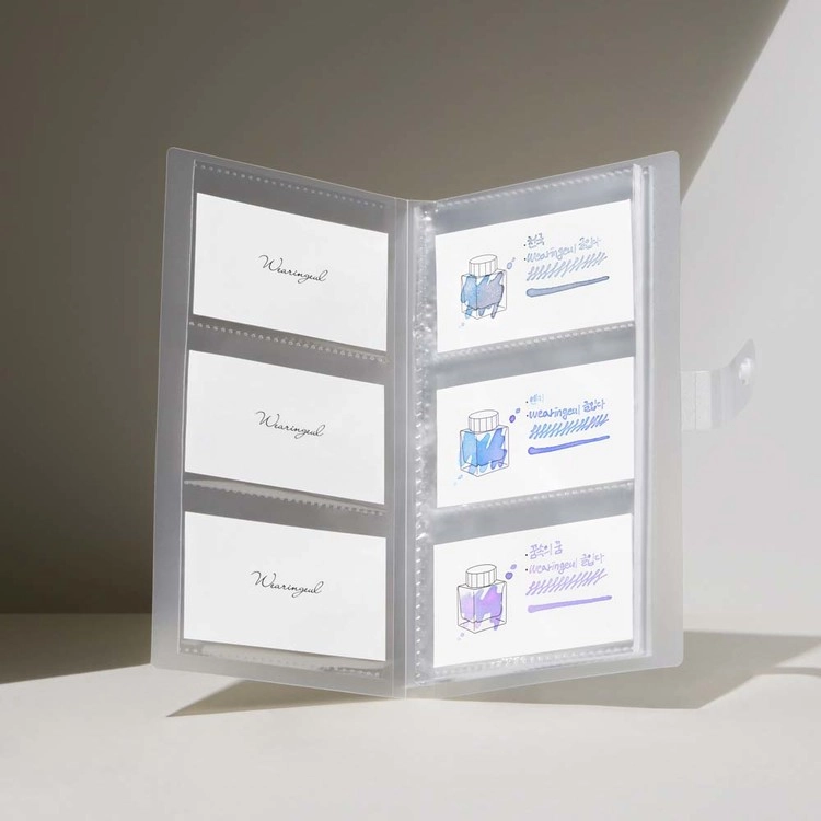 Transparent Colorchart Card Binder (Name Card Case) : Wearingeul Global
