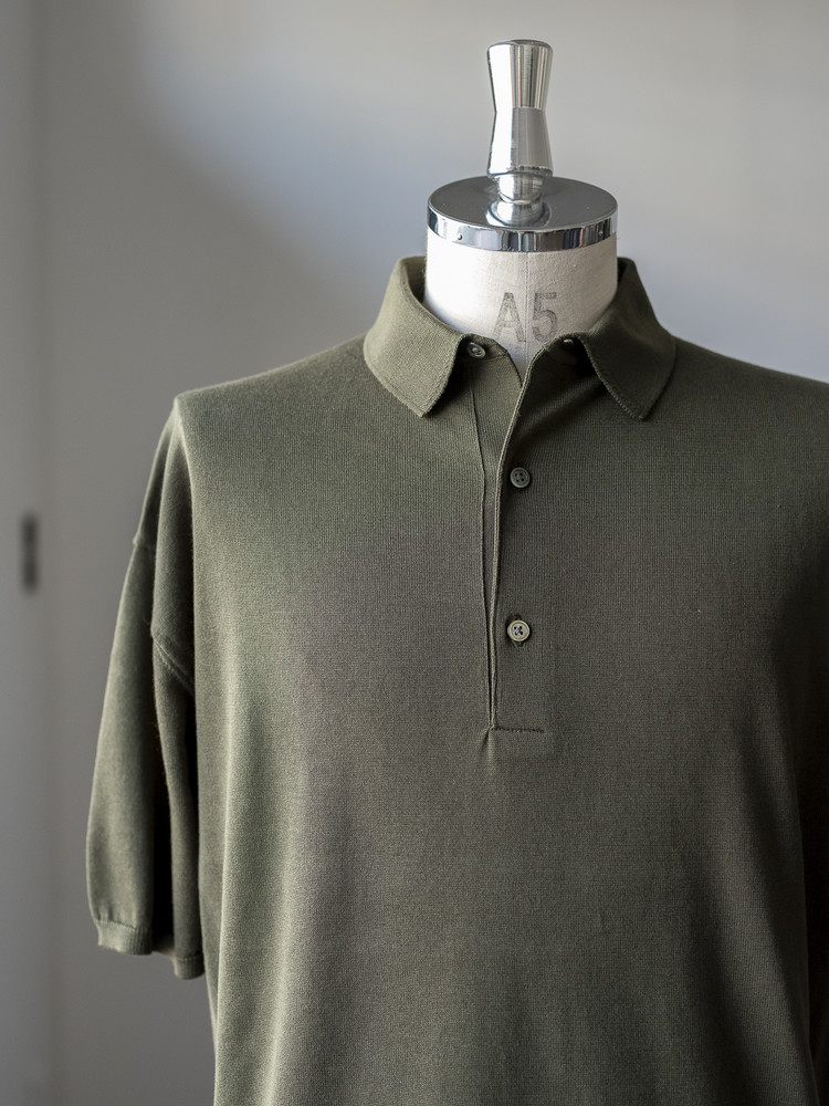 Porter Classic [포터 클래식] - H/W Sea Island Cotton Knit Polo
