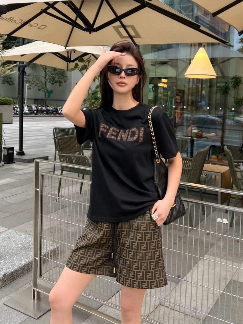 FEND* 펜* FF 셔츠 반바지 세트 (해외최상급) : 시크릿에비뉴