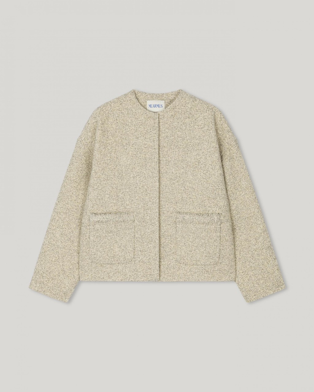 리퍼브] Low Tweed Jacket [Butter] : MUARMUS