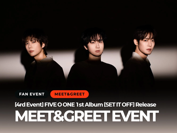 [4차] FIVE O ONE 1st Album [SET IT OFF] Release Meet and Greet Event