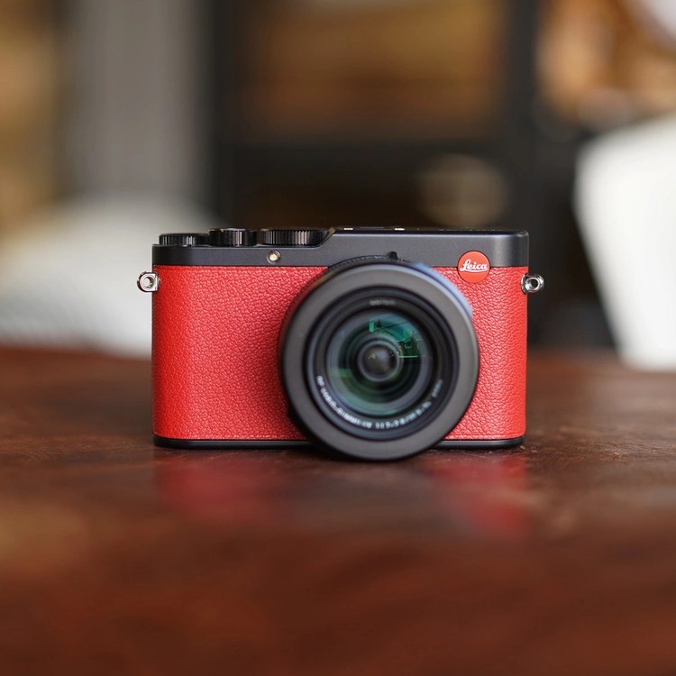 Leica D-lux 8 / Real leather skin : LEICA CASES & STRAPS by