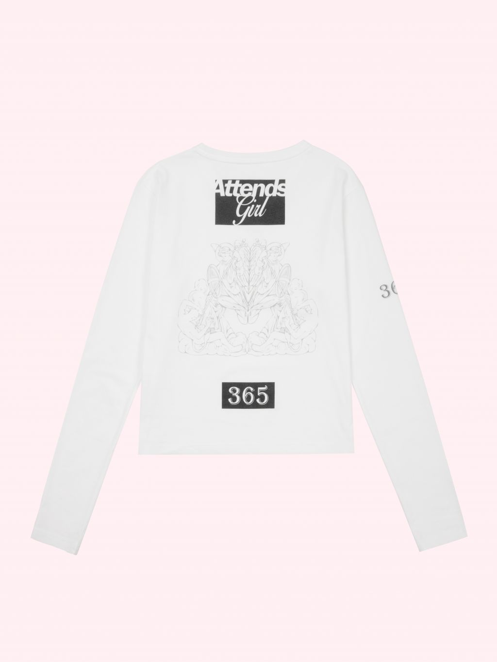 Mama tee shirt (White) : attendsKR