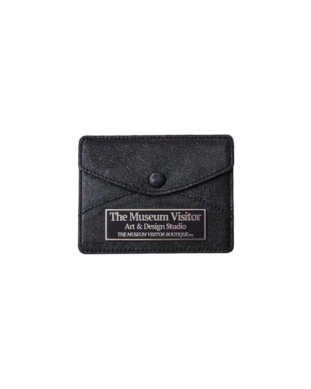 ◆THE MUSEUM VISITOR◆ THE MUSEUM VISITOR LOGO PRINTED LEATH THE MUSEUM VISITOR