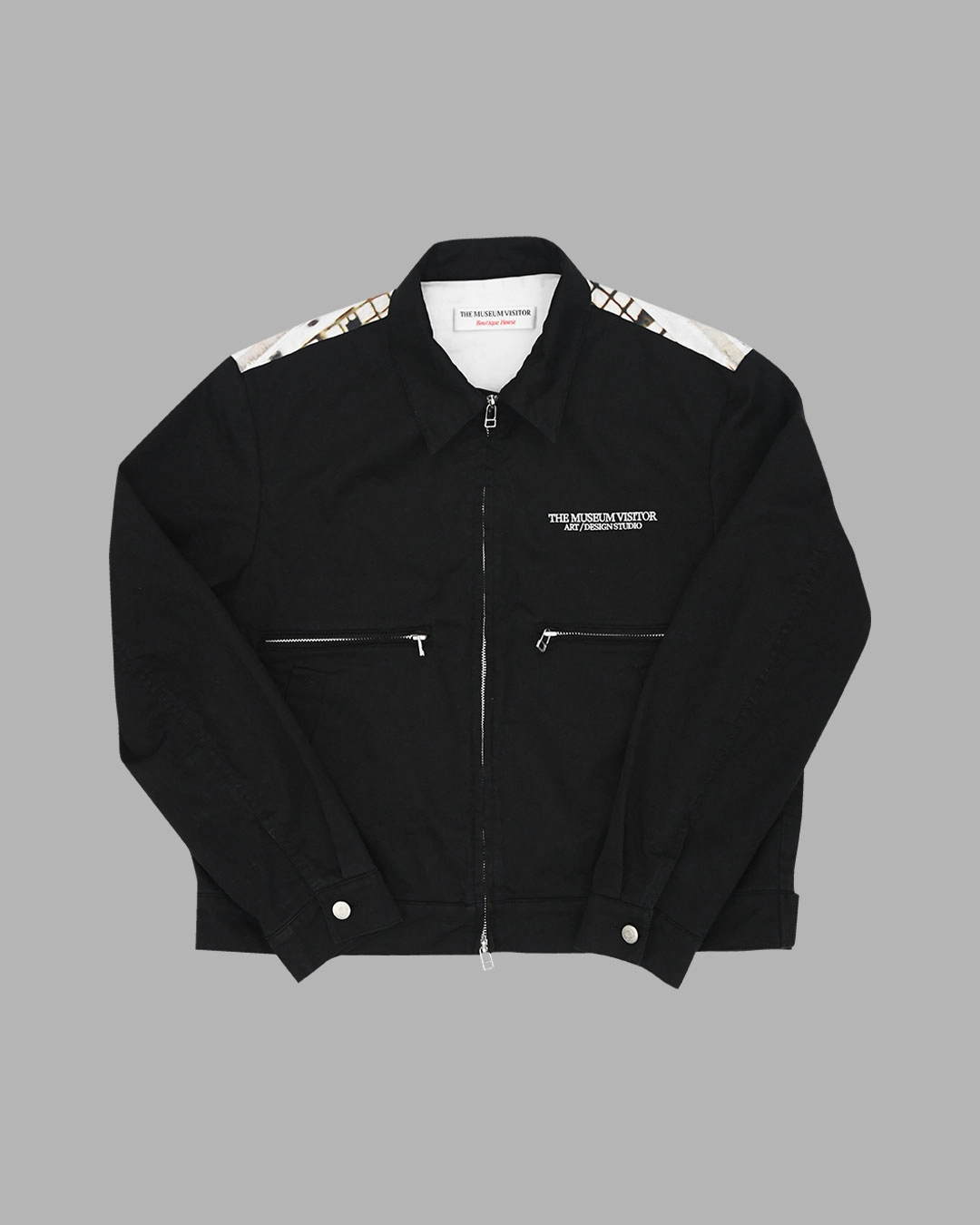 BERLIN PRINTED BLOUSON : THE MUSEUM VISITOR