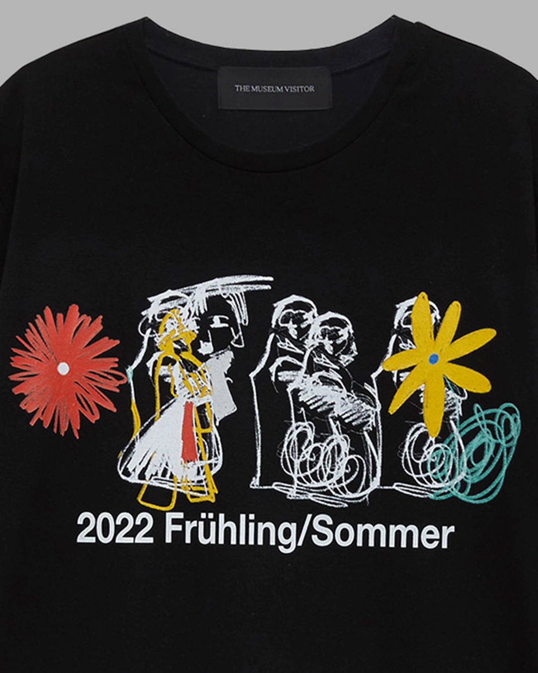 STATUE T-SHIRTS (BLACK) : THE MUSEUM VISITOR