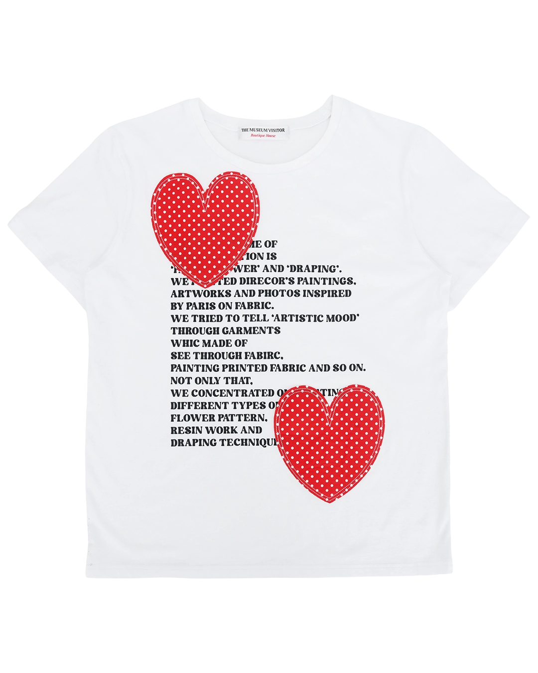 【THE MUSEUM VISITOR】TMV X DEINET BEST FRIEND T-SHIRTS THE MUSEUM VISITOR
