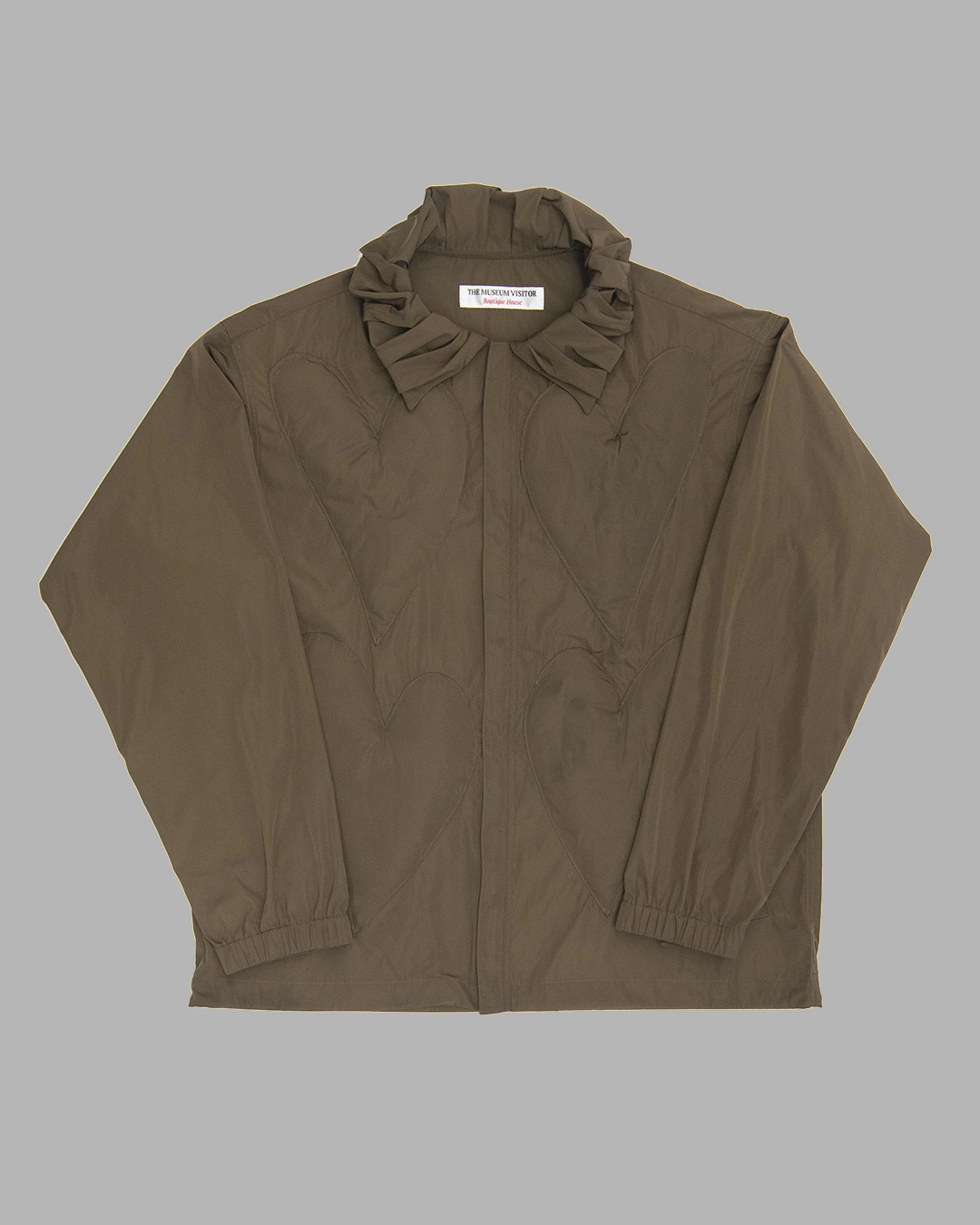 THE MUSEUM VISITOR★韓国★人気★男女兼用★LOVE CHECK JACKET THE MUSEUM VISITOR☆韓国☆人気☆男女兼用☆LOVE CHECK JACKET