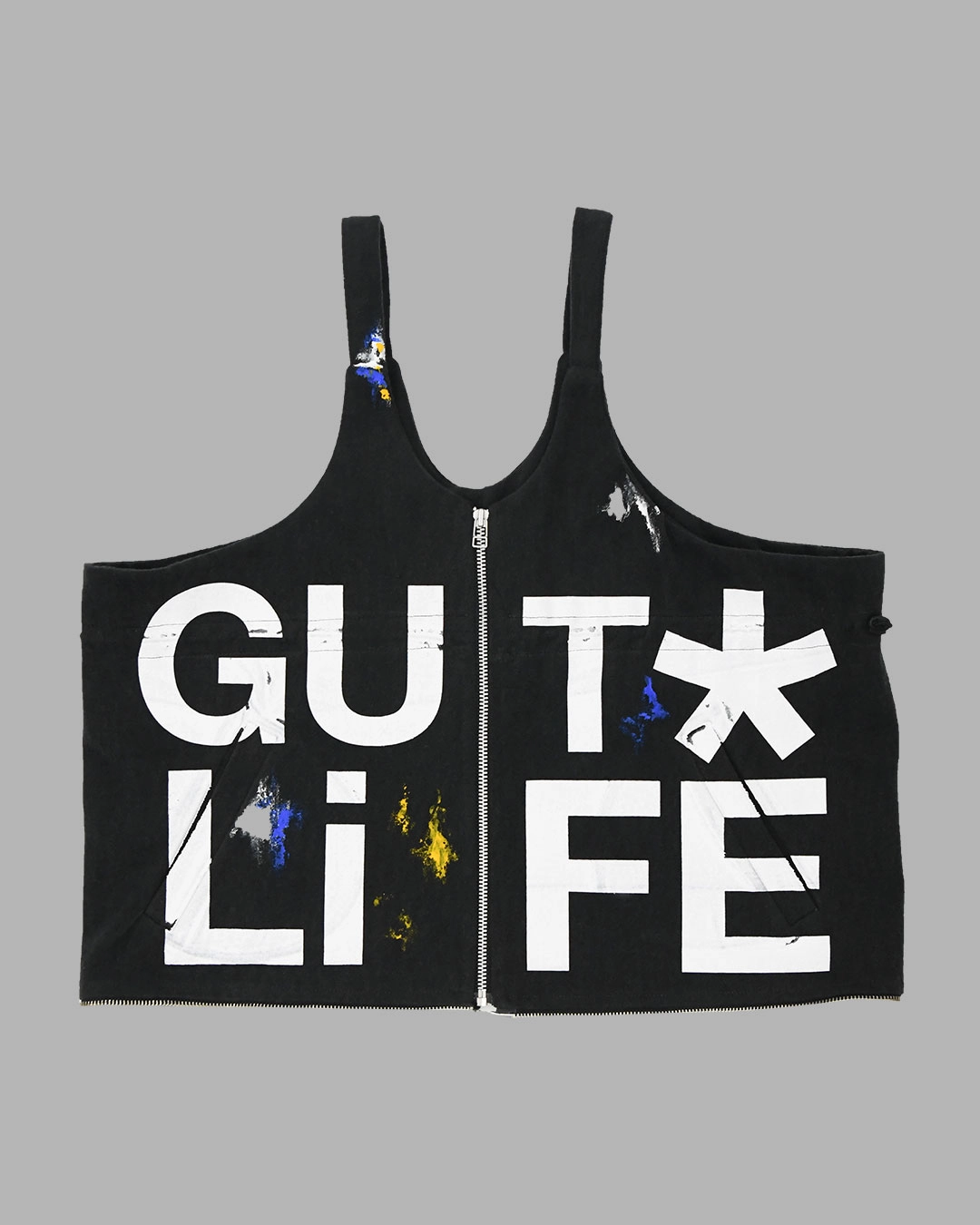 THE MUSEUM VISITOR★韓国★人気★GUT LIFE PAINTED VEST BAG GUT LIFE PAINTED VEST BAG (BEIGE) : THE MUSEUM VISITOR