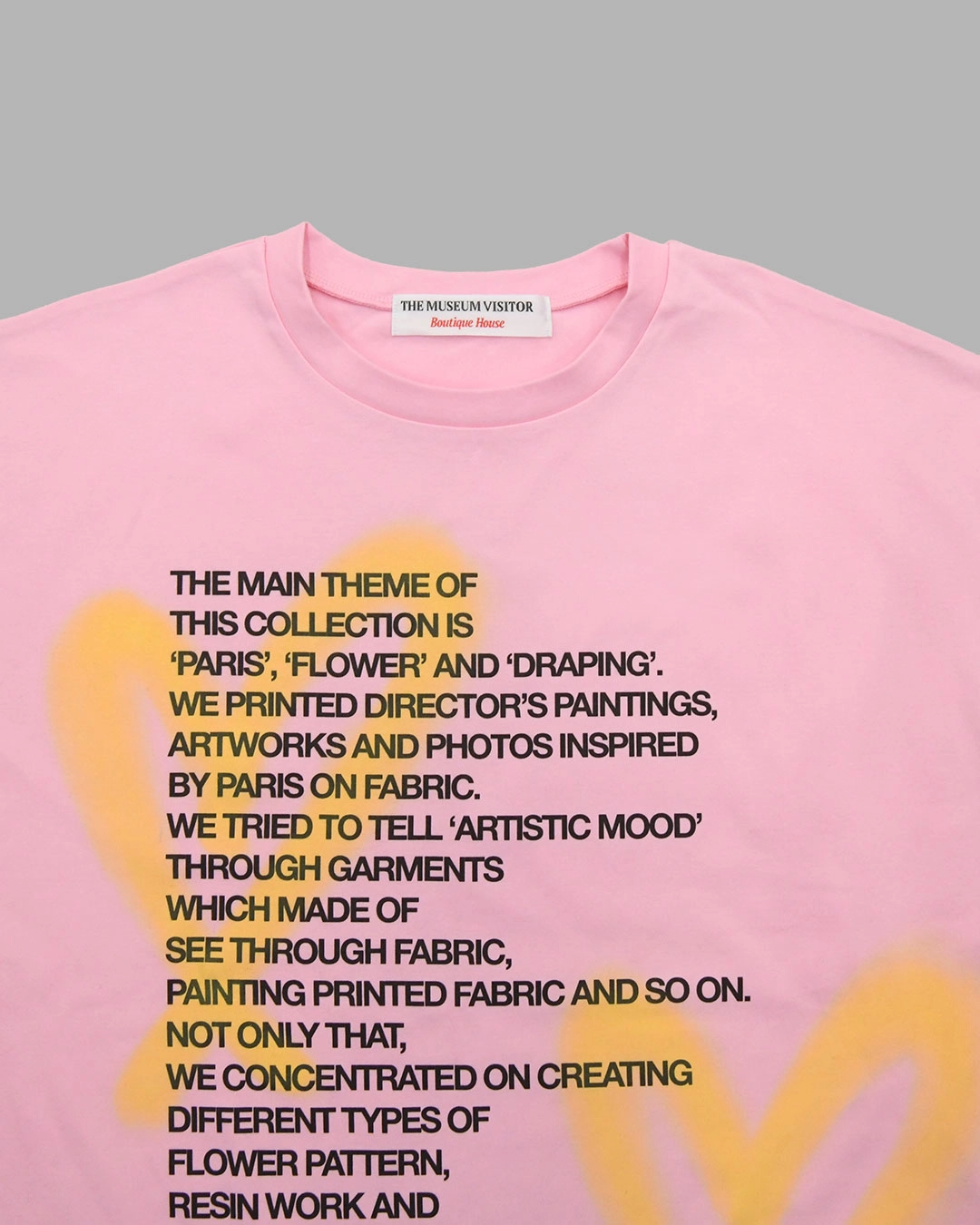 THE MUSEUM VISITOR★韓国★KUNST HEART PRINTED T-SHIRTS PINK org.jpg