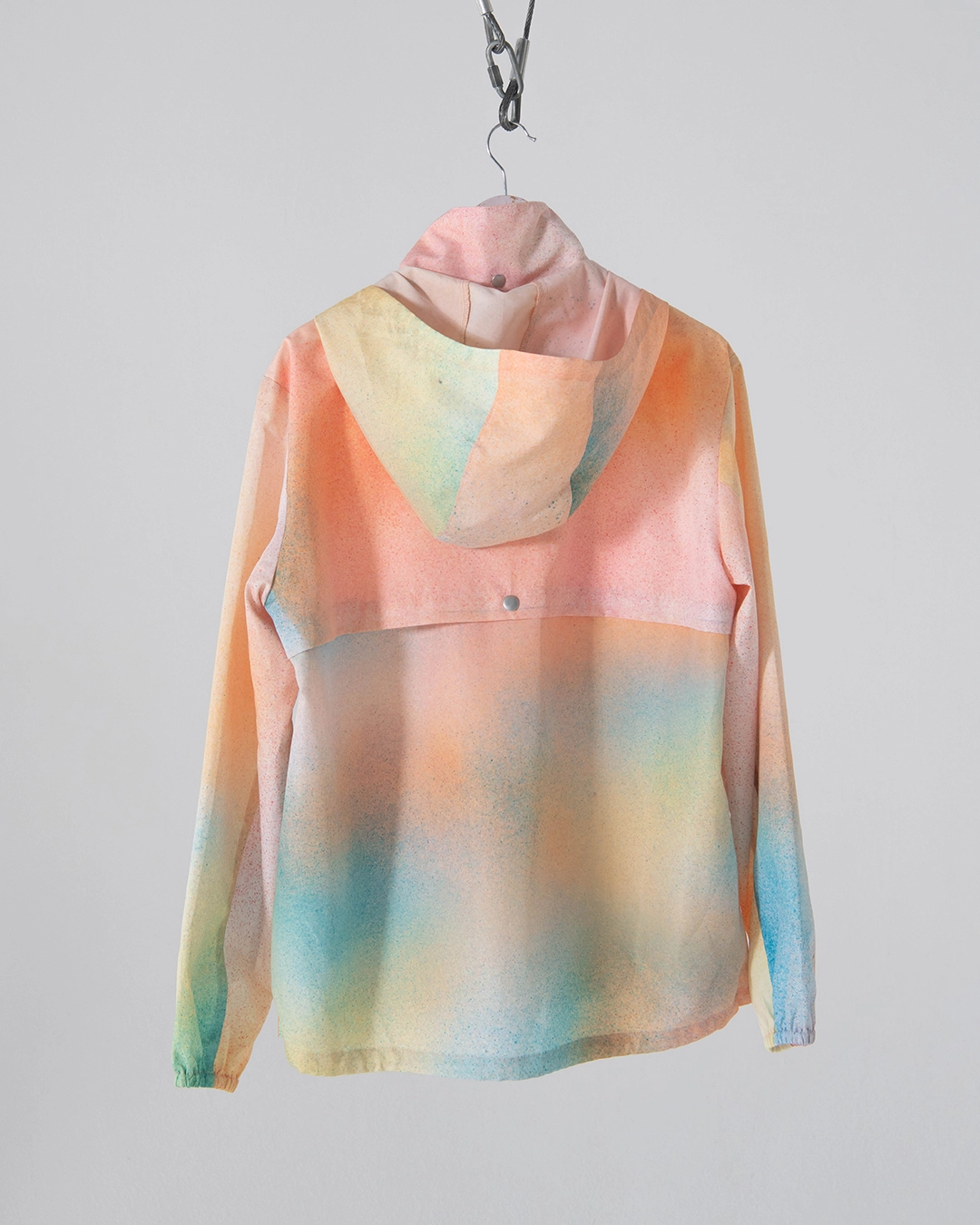 【THE MUSEUM VISITOR】SPRAYED PRINTED WINDBREAKER SPRAYED PRINTED WINDBREAKER (PURPLE) : THE MUSEUM VISITOR