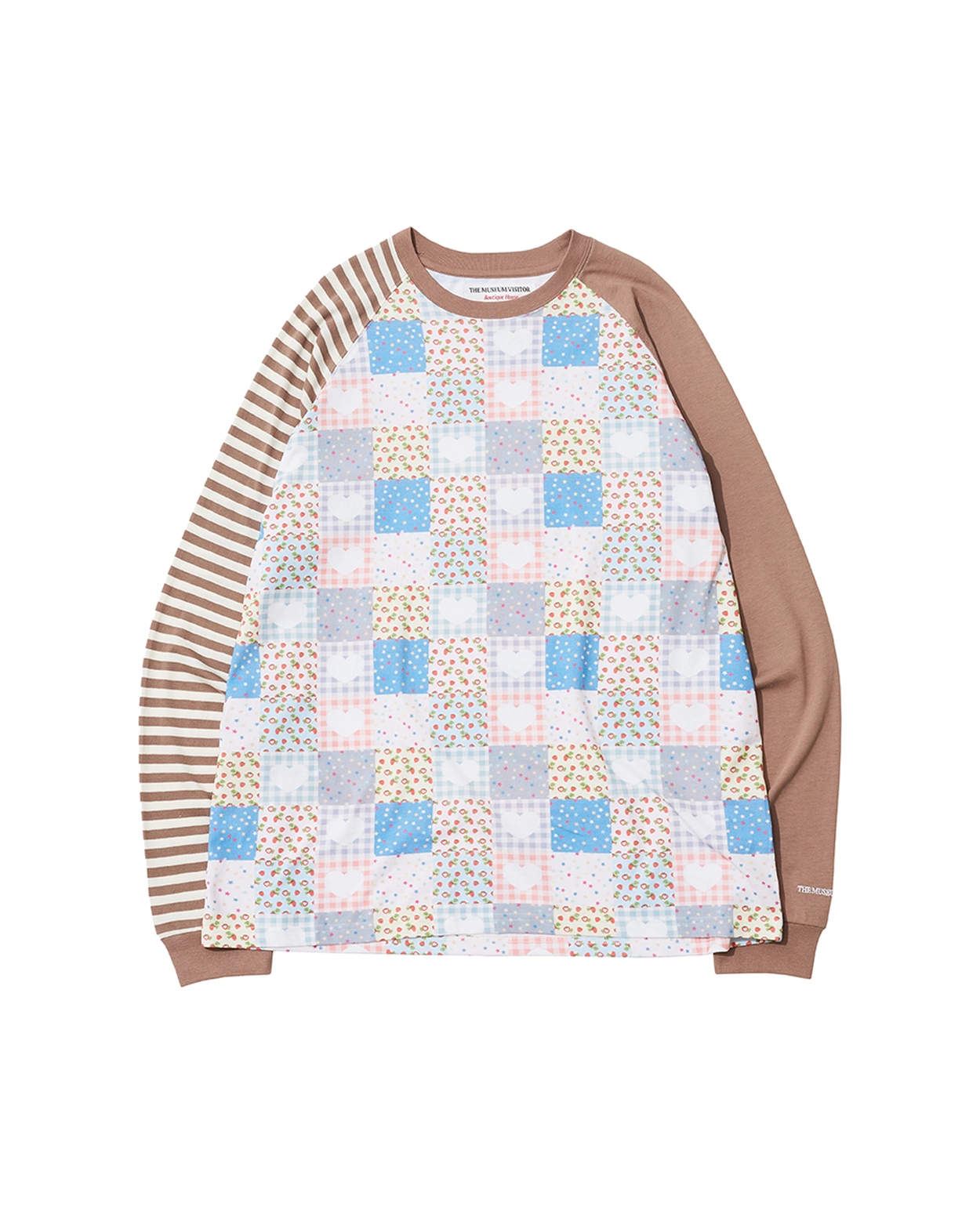 Tシャツ・カットソー THE MUSEUM VISITOR BLURRED HEART PRINTED LONG SLEEVE BLACK MUSINSA | THE MUSEUM VISITOR BLURRED HEART PRINTED LONG