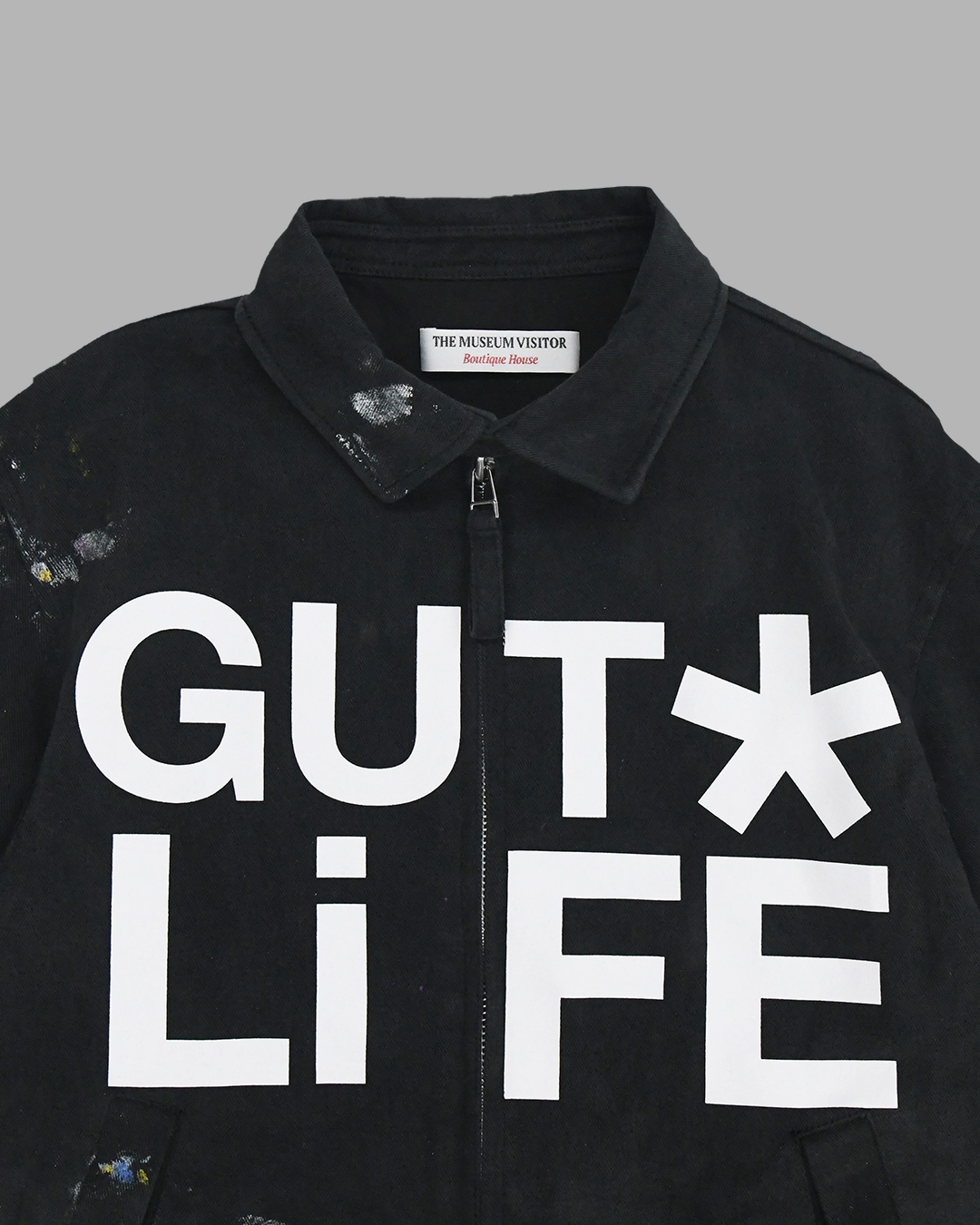THE MUSEUM VISITOR★韓国★人気★GUT LIFE COACH JACKET 2色 GUT LIFE COACH JACKET (NAVY) : THE MUSEUM VISITOR