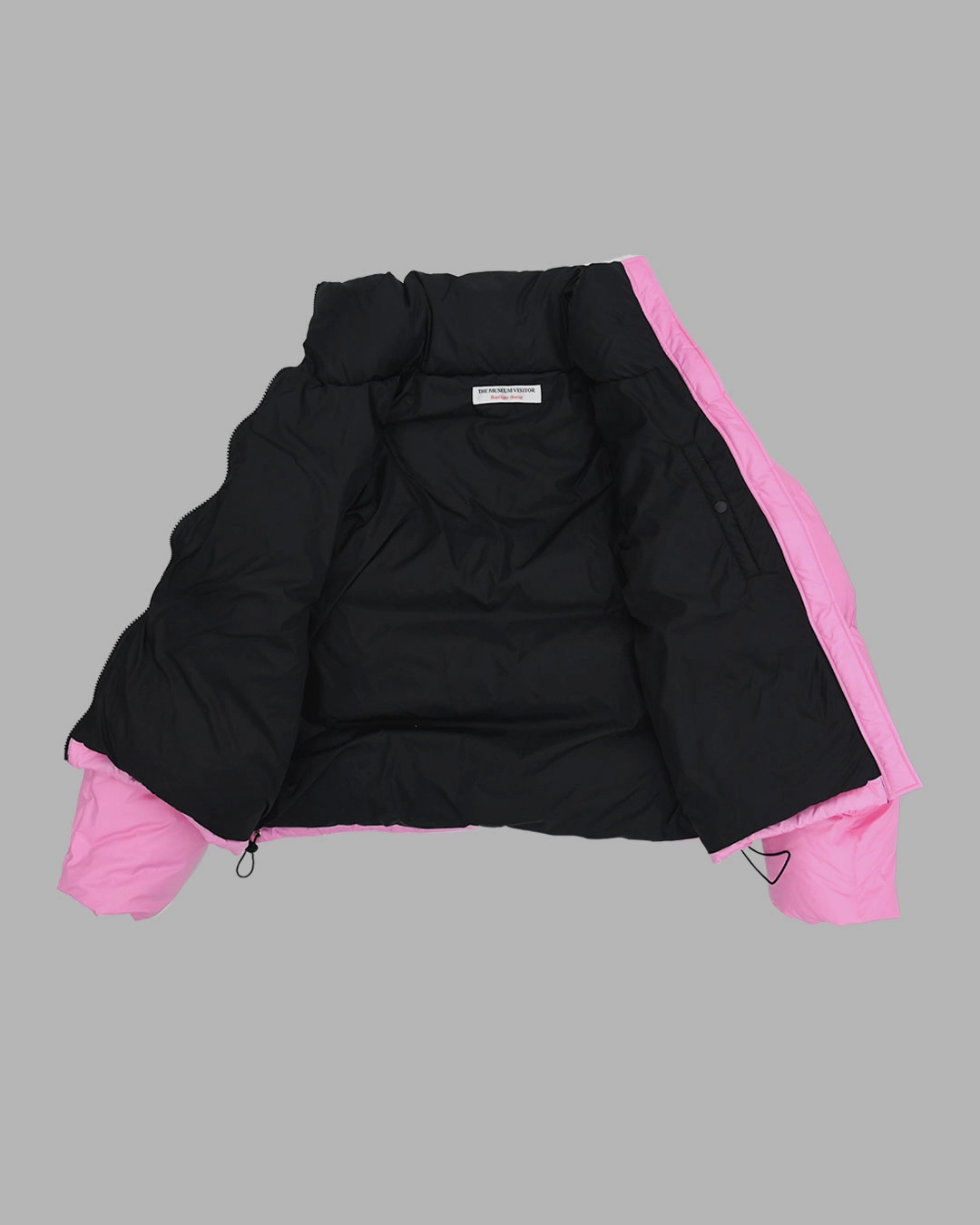 THE MUSEUM VISITOR★韓国★HEART STITCHED PUFFER DOWN JACKET HEART STITCHED PUFFER DOWN JACKET (PINK) : THE MUSEUM VISITOR
