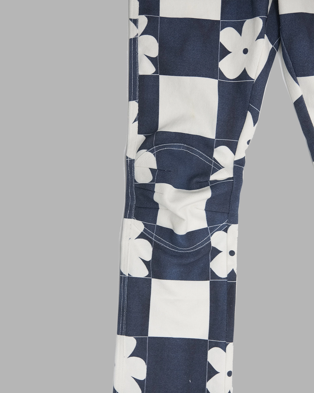 THE MUSEUM VISITOR★CHECKERBOARD BIKER PANTS (DARK NAVY) e7dd8ef1fdfd2.jpg?w=1920