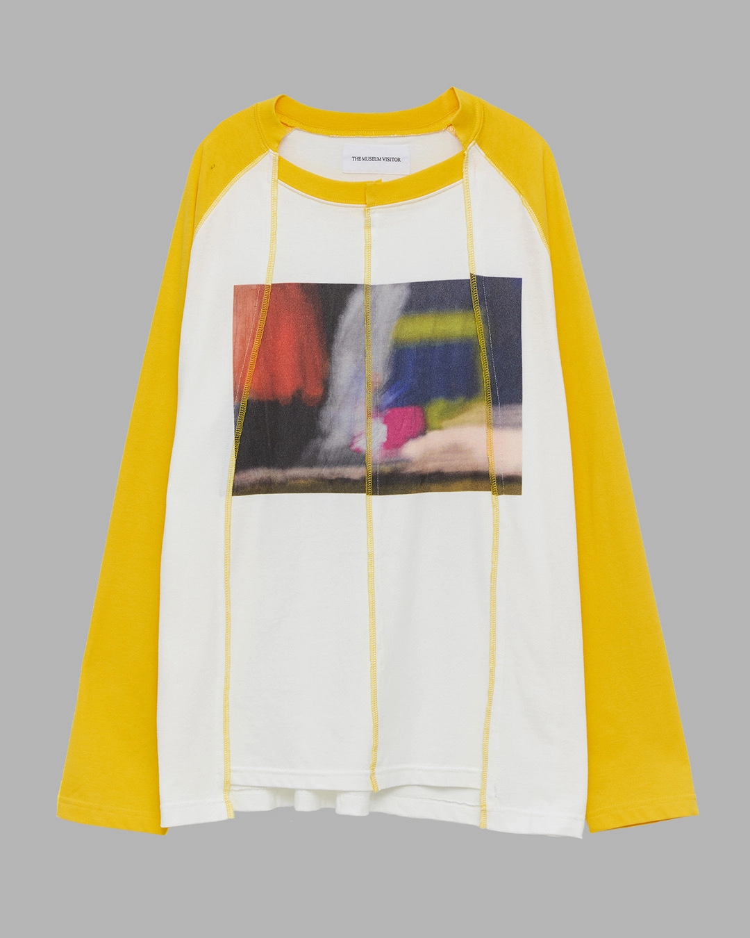 THE MUSEUM VISITOR★PARIS / BERLIN / SEOUL PK LONG SLEEVE BERLIN MEMORY LONG SLEEVE (YELLOW) : THE MUSEUM VISITOR