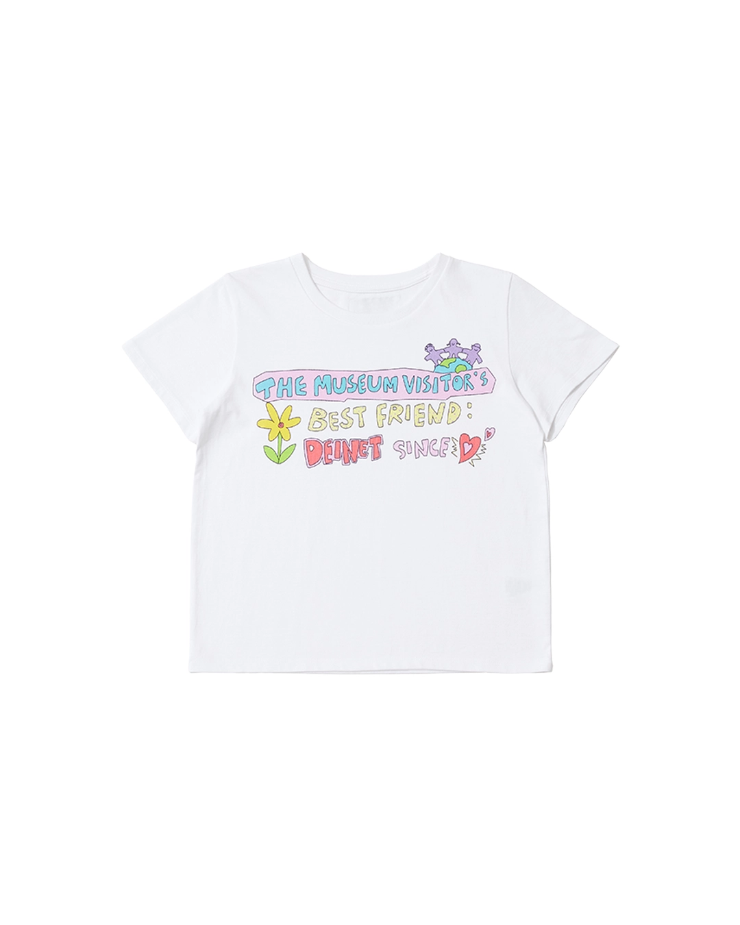 Tシャツ・カットソー THE MUSEUM VISITOR GLOSSY BUBBLE T-SHIRT 5FT1916 THE MUSEUM VISITOR