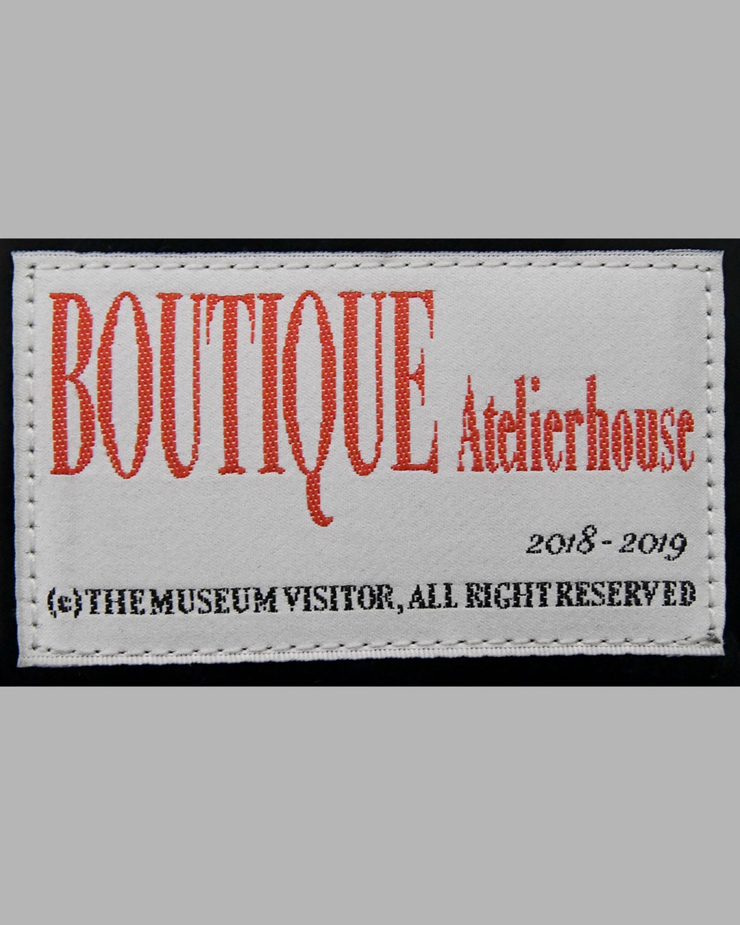 BOUTIQUE ATELIER WALLET (BLACK) : THE MUSEUM VISITOR
