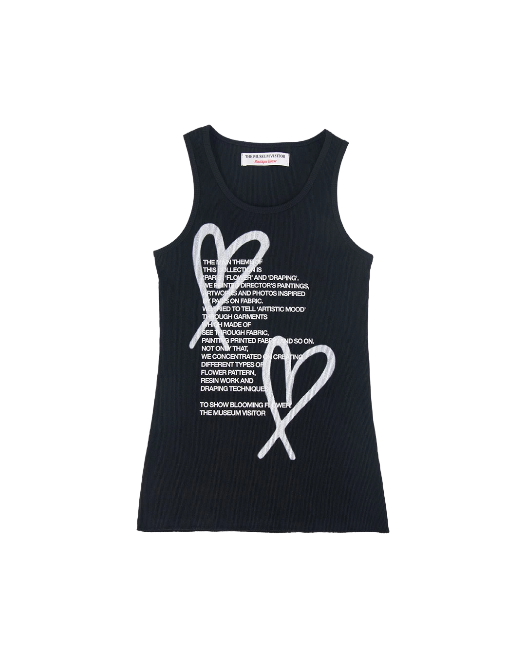 韓国商品/THEMUSEUMVISITOR MESH HEARTPRINTEDBACKPACK THE MUSEUM VISITOR