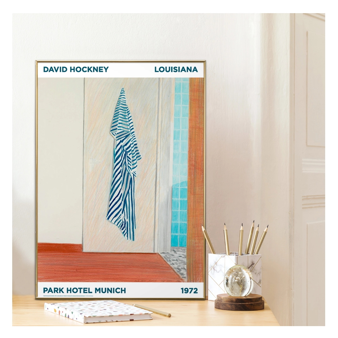 Park Hotel Munich/デビット ホックニー/ポスター DAVID HOCKNEY Park Hotel Munich, 2020 – ArtWise