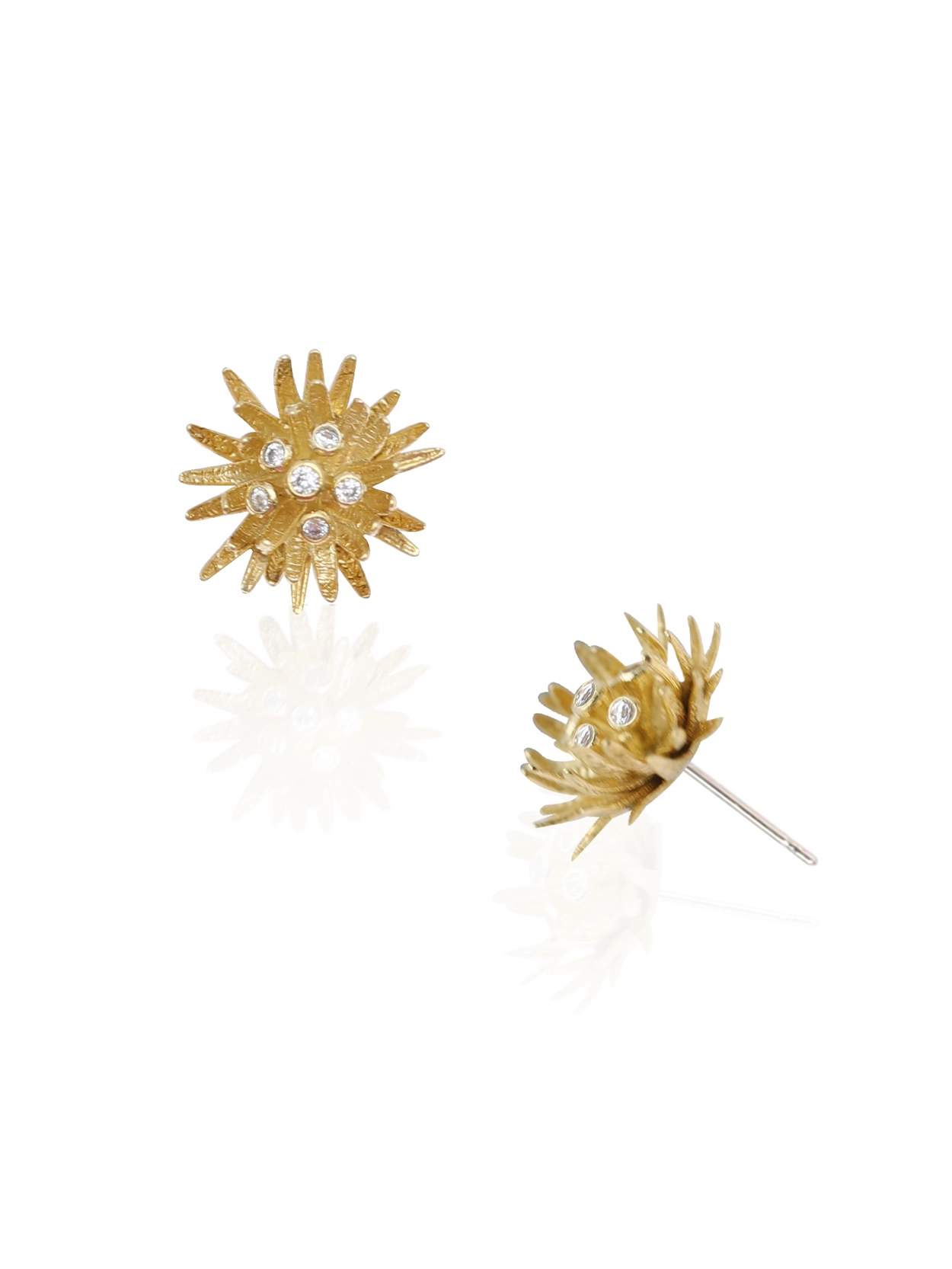 【SUBYUL】Wind flower earring Wind flower earrings : 수별 subyul