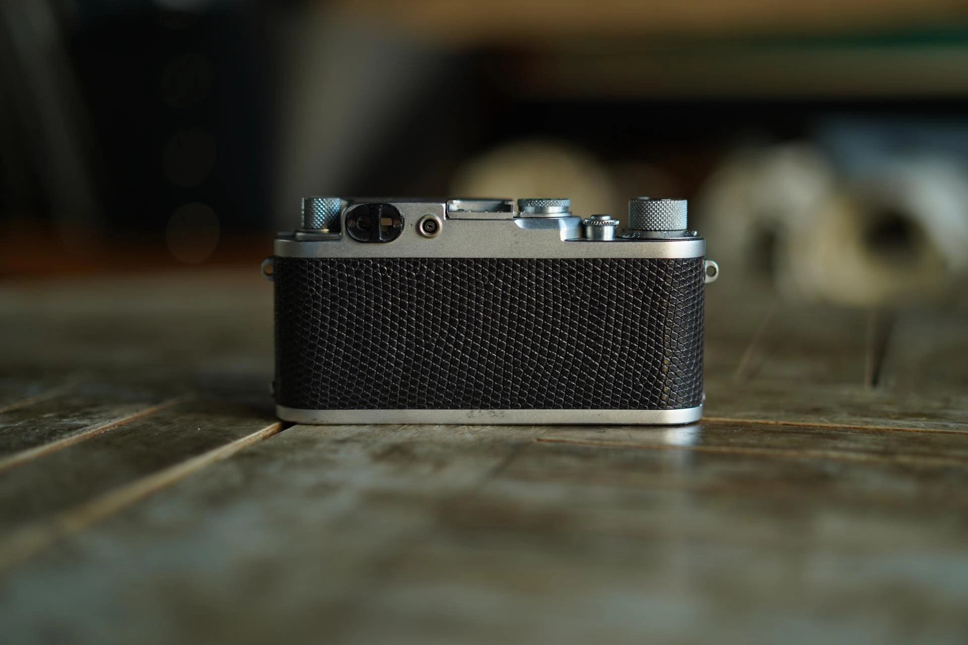 Leica Barnack IIIF / Real leather skin : LEICA CASES & STRAPS by
