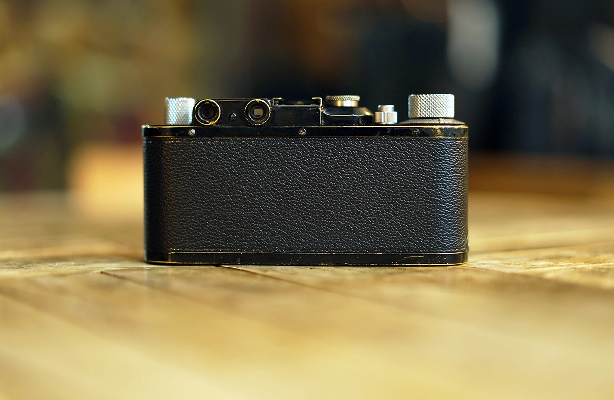 Leica Barnack II model D / Real leather skin : LEICA CASES