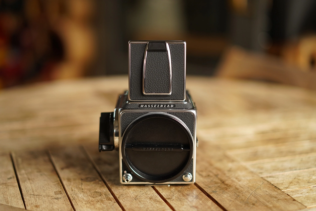 Hasselblad 503CX / Real leather skin : LEICA CASES & STRAPS by  