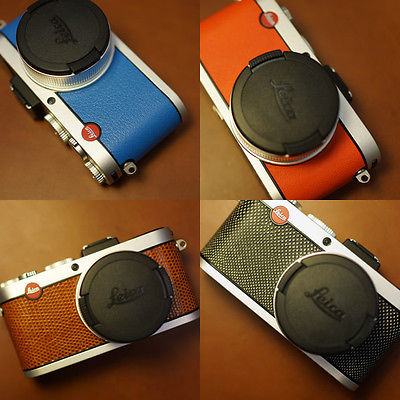 Leica X1, X2, X-E / Real leather skin : LEICA CASES & STRAPS by