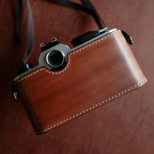 Nikon FM2 / FM3A half case : LEICA CASES & STRAPS by handcraft