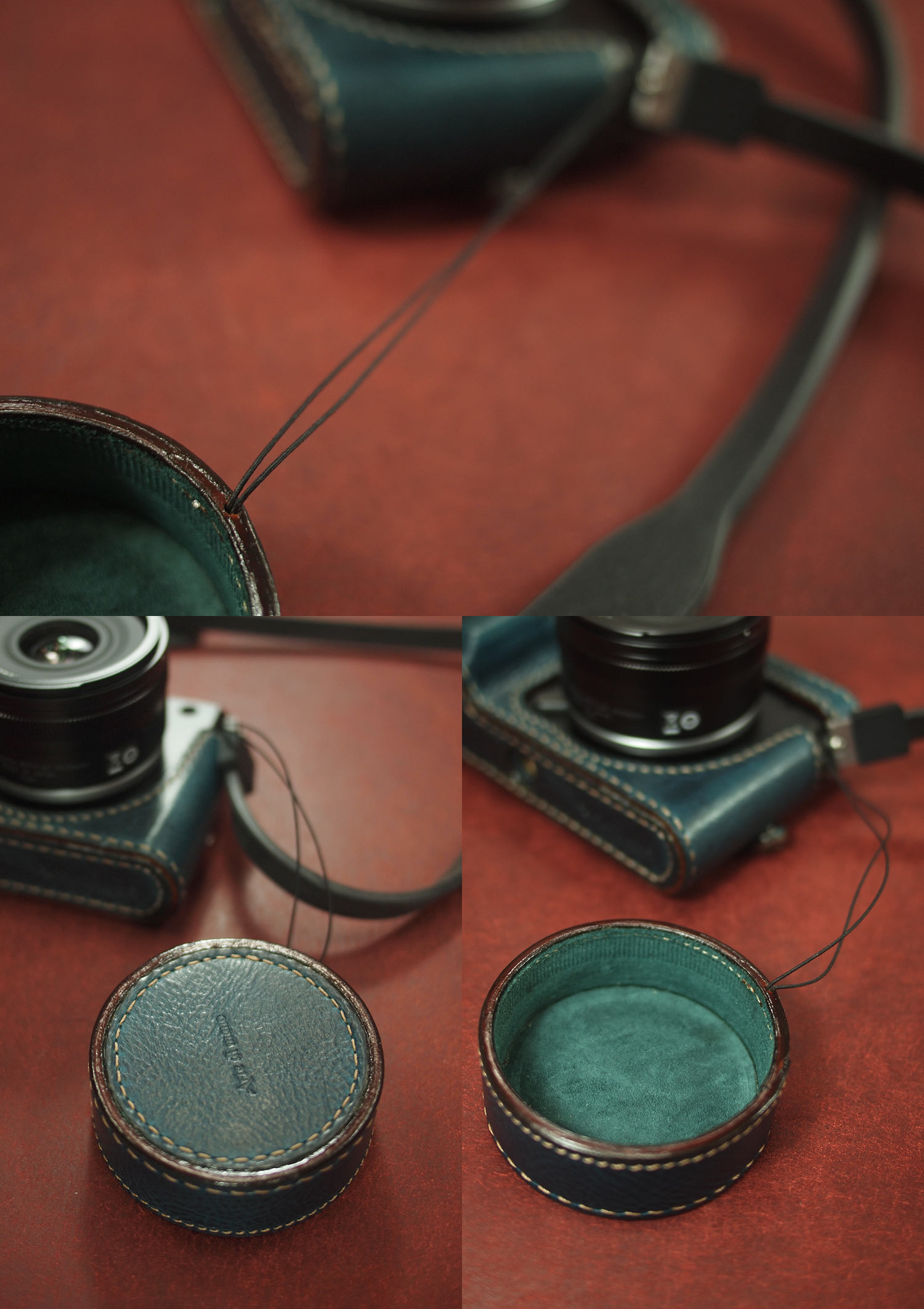 Leica Q3 / Q3 43 half case (Type 1-SD) / battery & SD card access