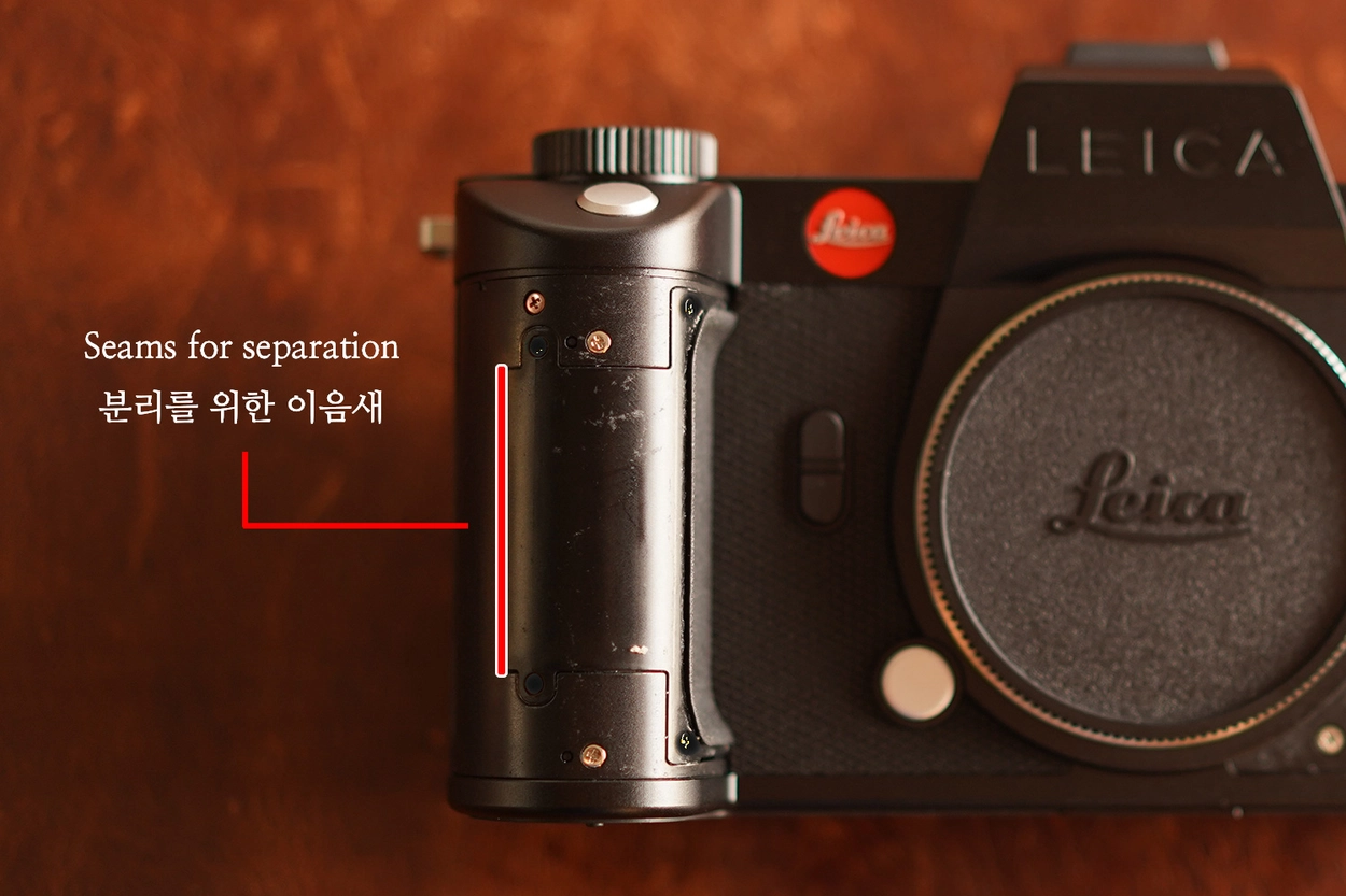 Leica SL2. SL2-S / Real leather skin : LEICA CASES & STRAPS by